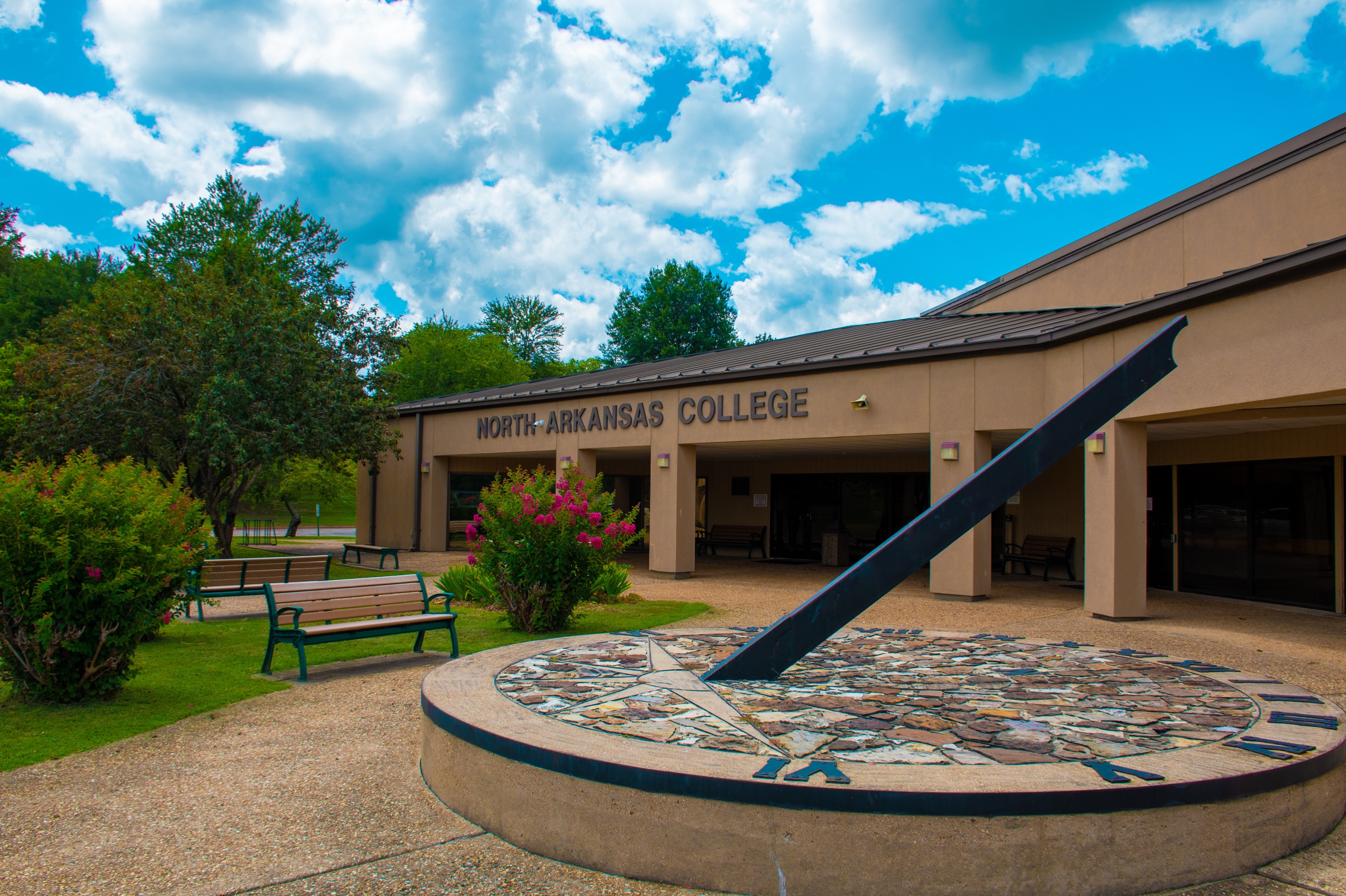 North Arkansas College Sundial